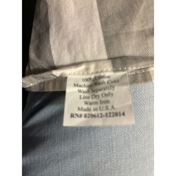 Gray & White Striped Table Runner 12" x 68" Holiday Dining Seasonal Table Linens - Picture 8 of 8